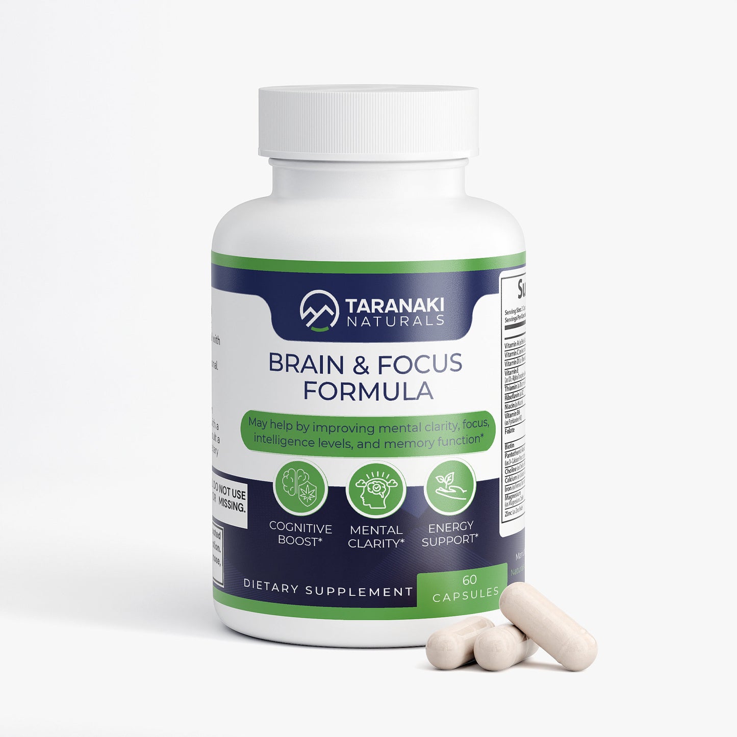 Bacopa, DMAE, L-Glutamine, GABA and More - 60ct