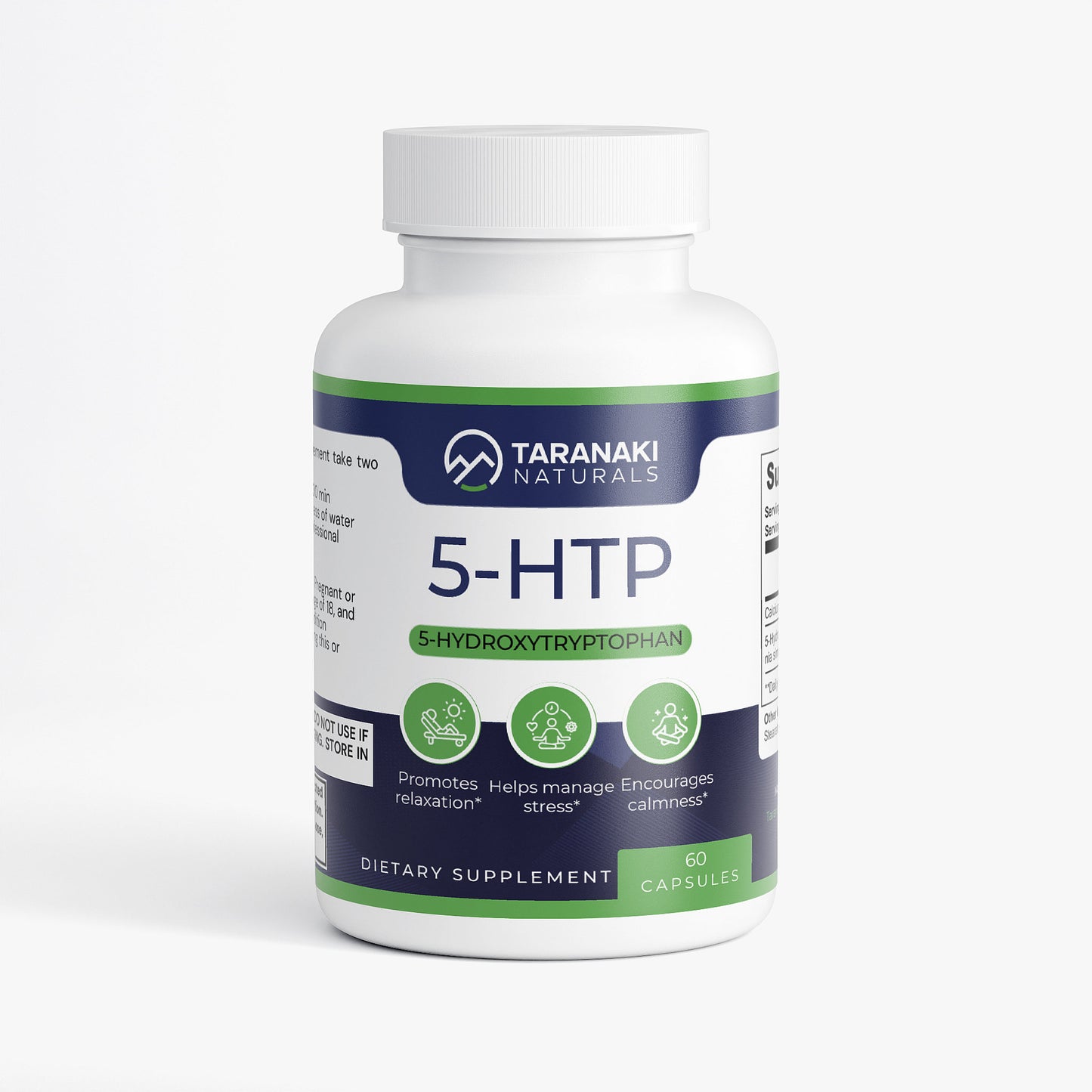 Premium 5-HTP Capsules - Botanical Extract Formula 60ct