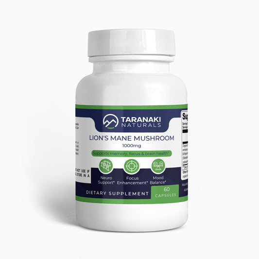 Premium Lion's Mane Extract - 40% Polysaccharides - 60ct