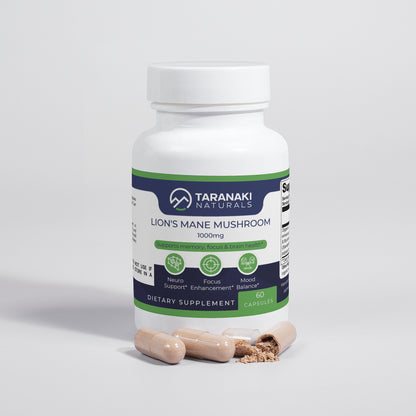 Premium Lion's Mane Extract - 40% Polysaccharides - 60ct
