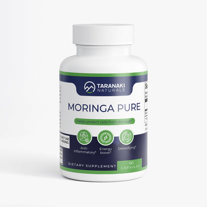 Moringa Pure - Premium Oleifera Leaf Supplement 60ct