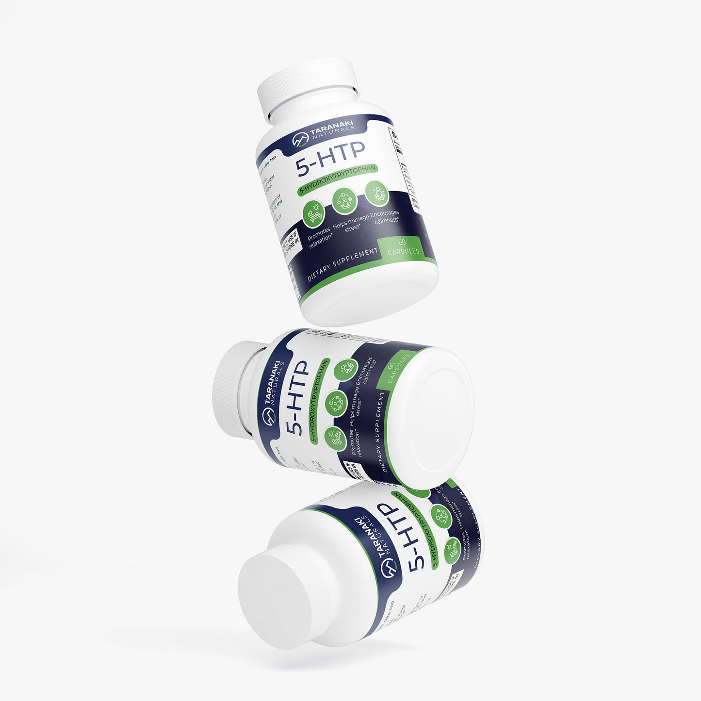 Premium 5-HTP Capsules - Botanical Extract Formula 60ct