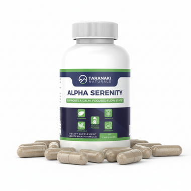 Alpha Serenity - L-Theanine, Rhodiola, Lemon Balm, Magnesium, Mucuna Pruriens L-Dopa