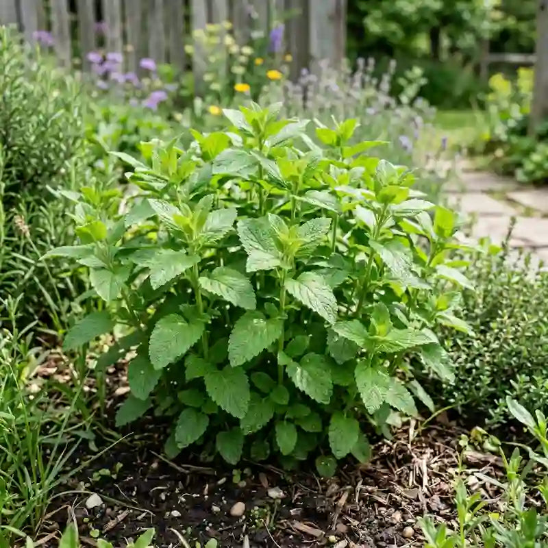 Lemon balm Melissa officinalis plant